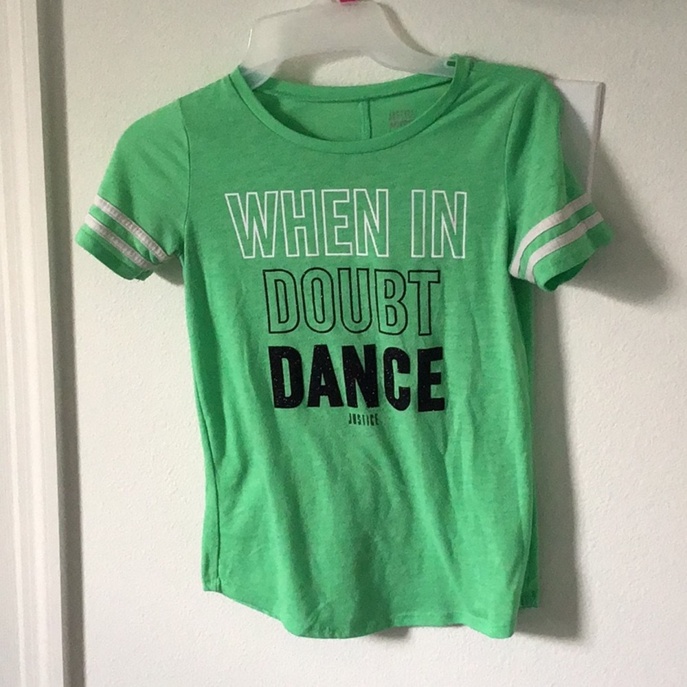 Green youth top from justice!